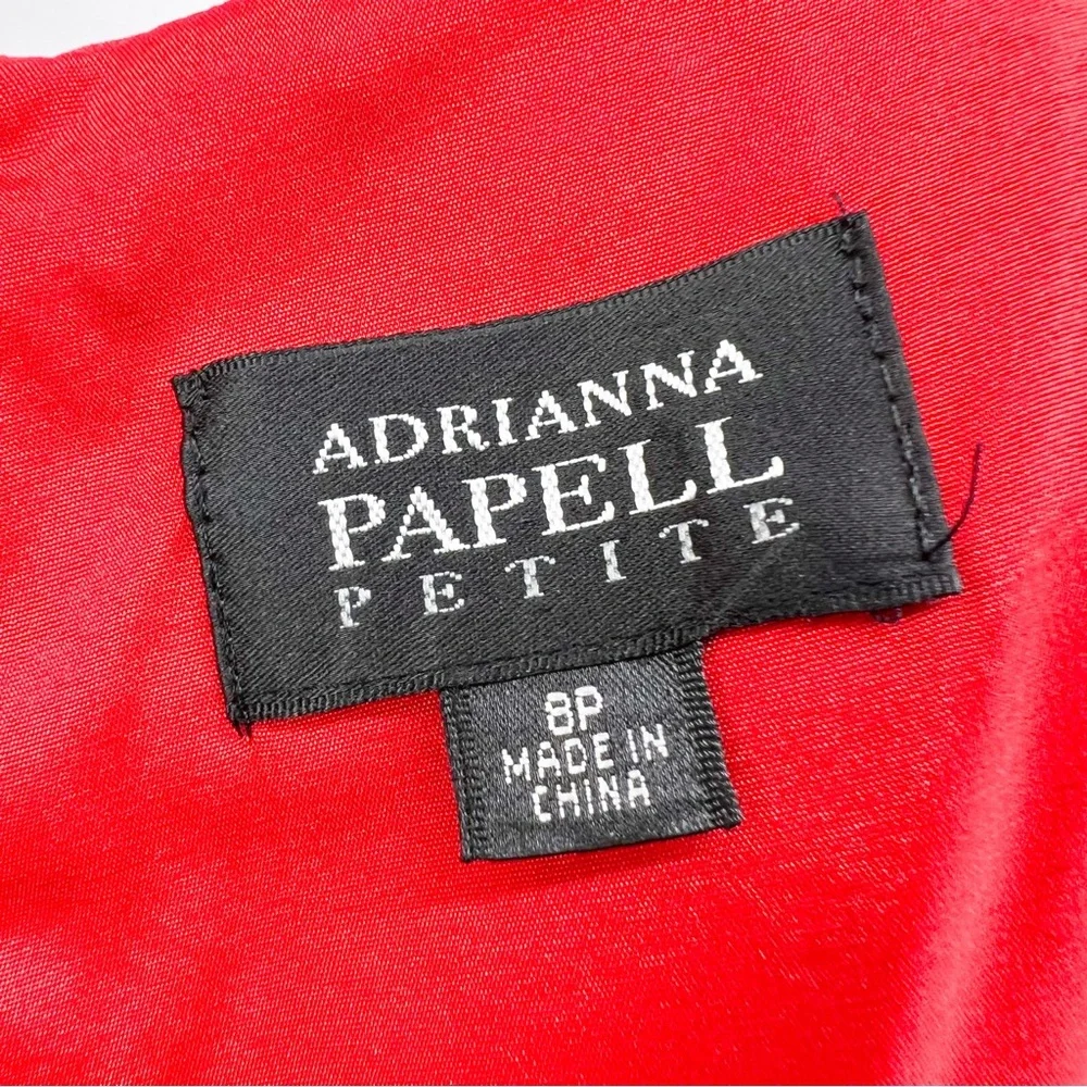 Adrianna Papell A Line Pleated Dress - Picture 10 of 10